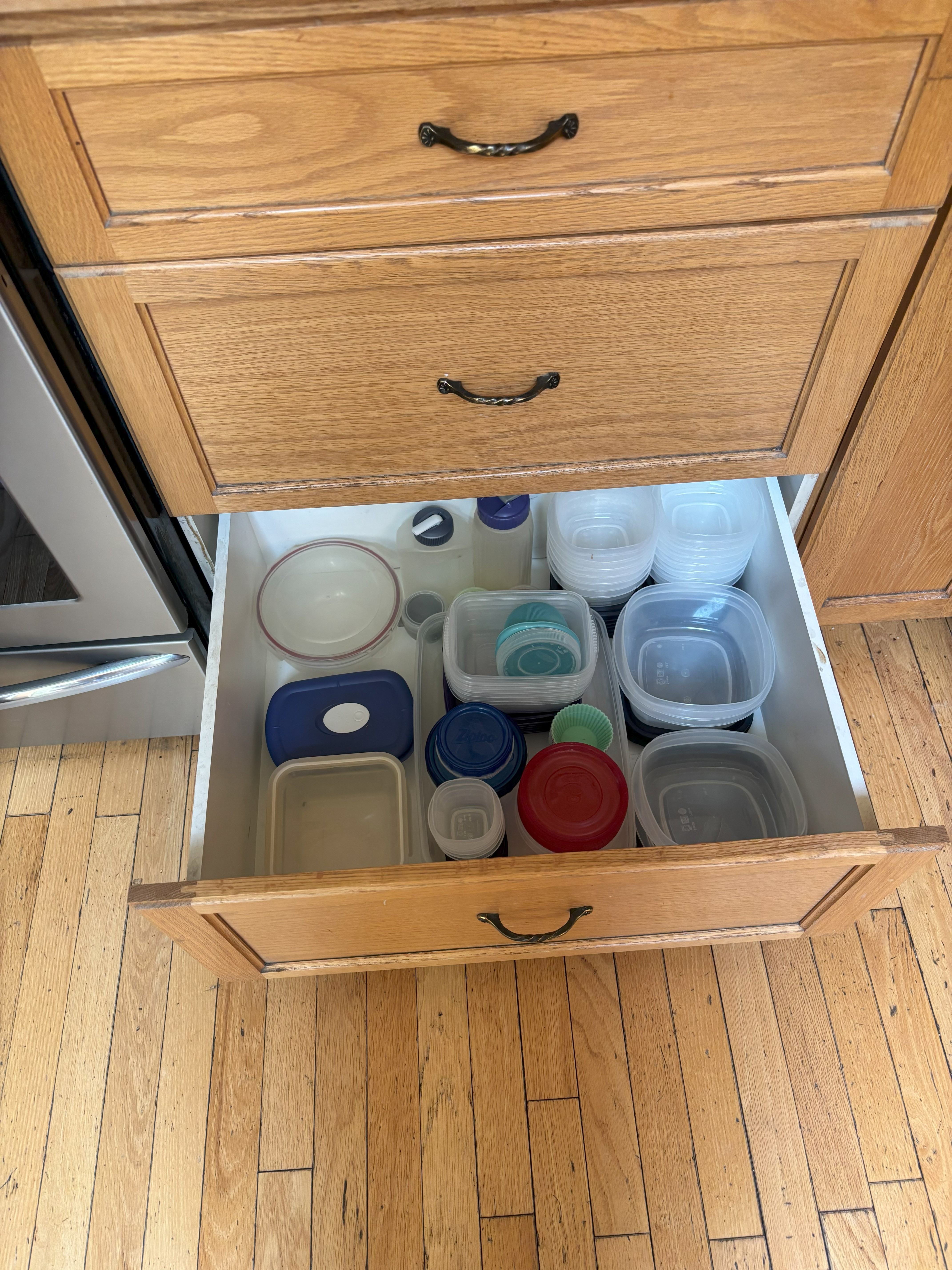 food storage drawer