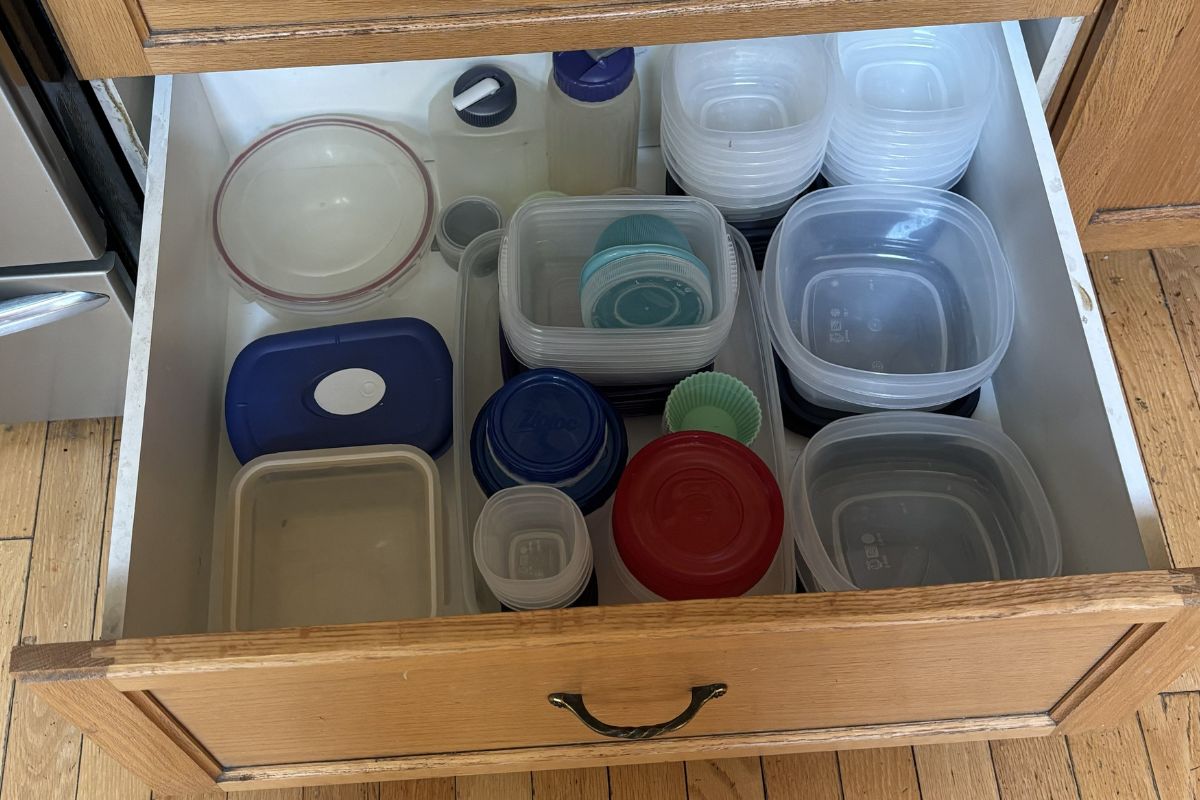 food storage drawer