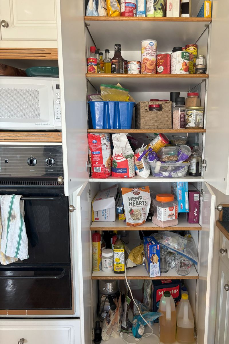 kitchen reorganization