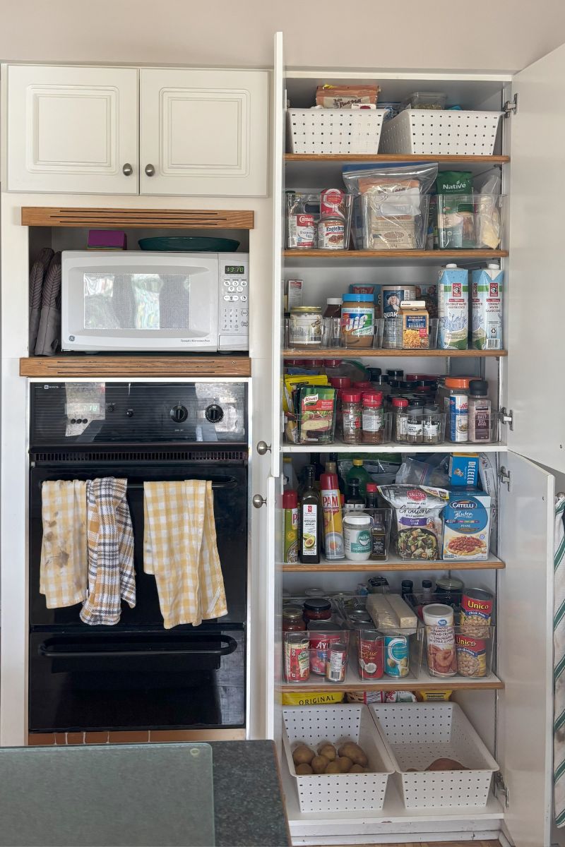 kitchen reorganization