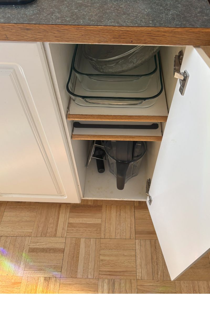 kitchen reorganization