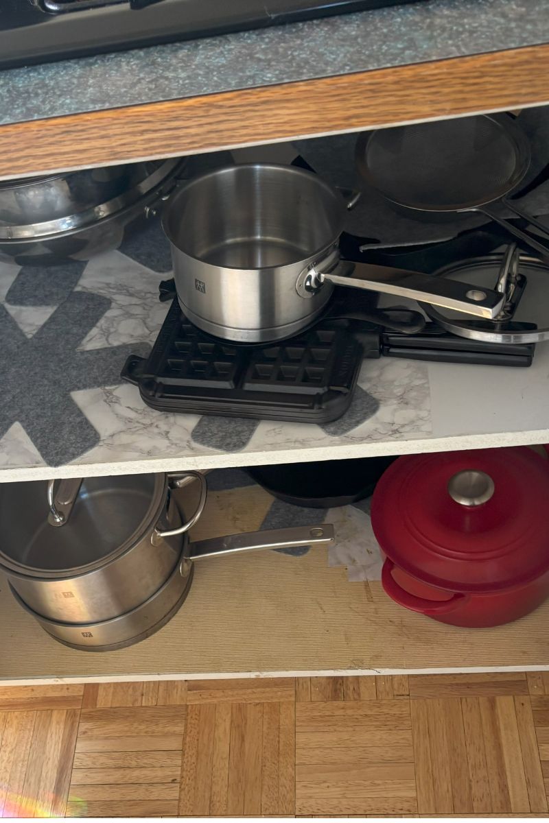 kitchen reorganization