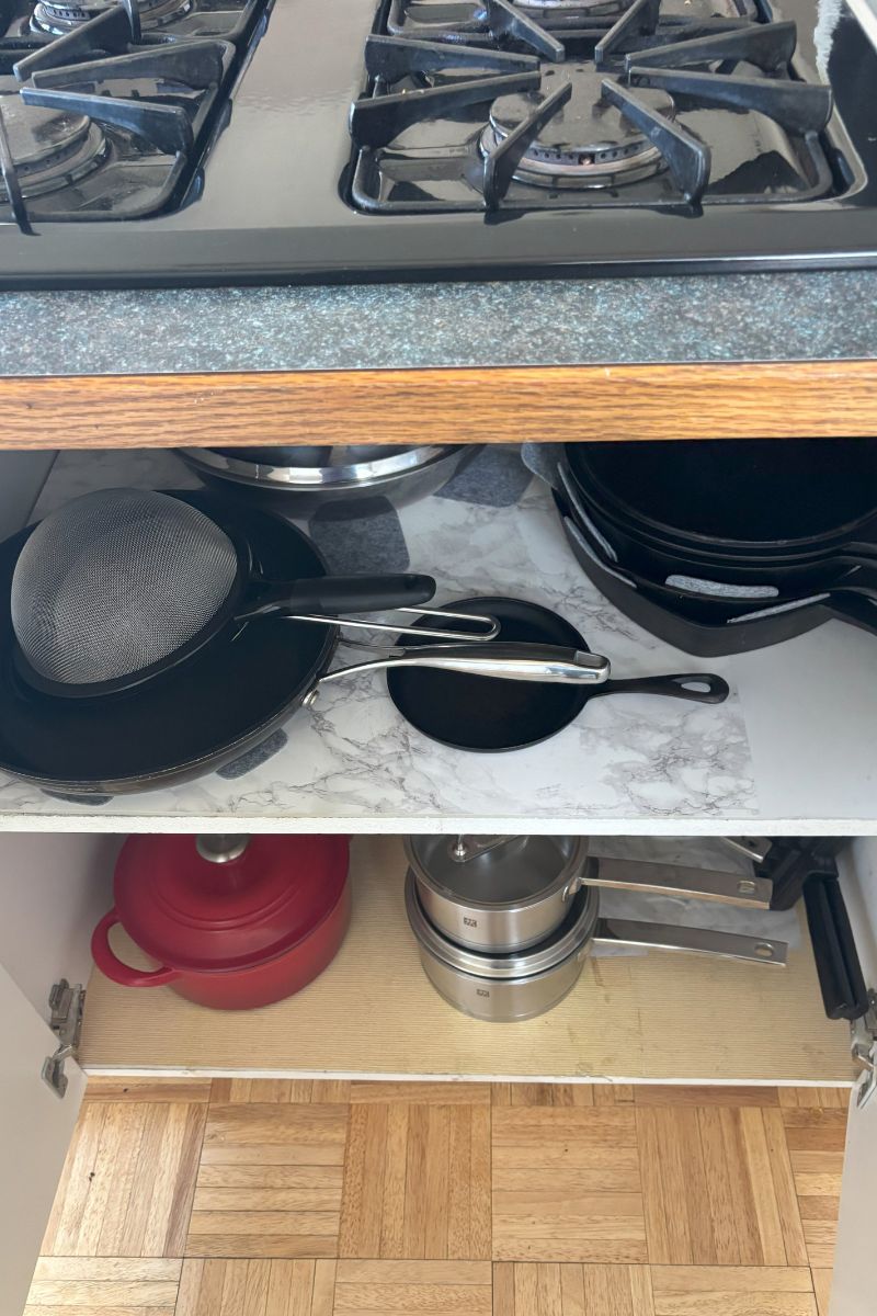 kitchen reorganization