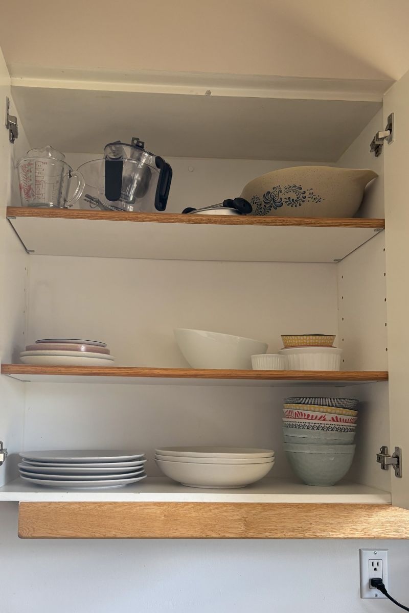 kitchen reorganization