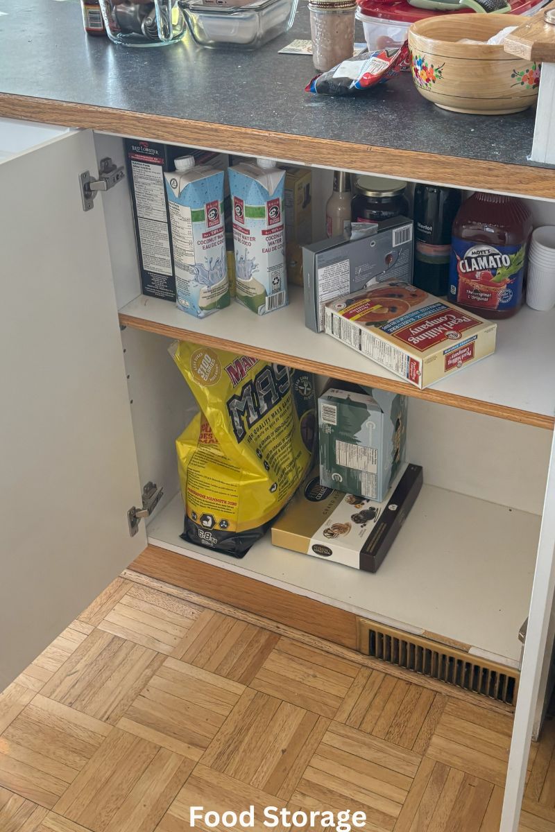 kitchen reorganization
