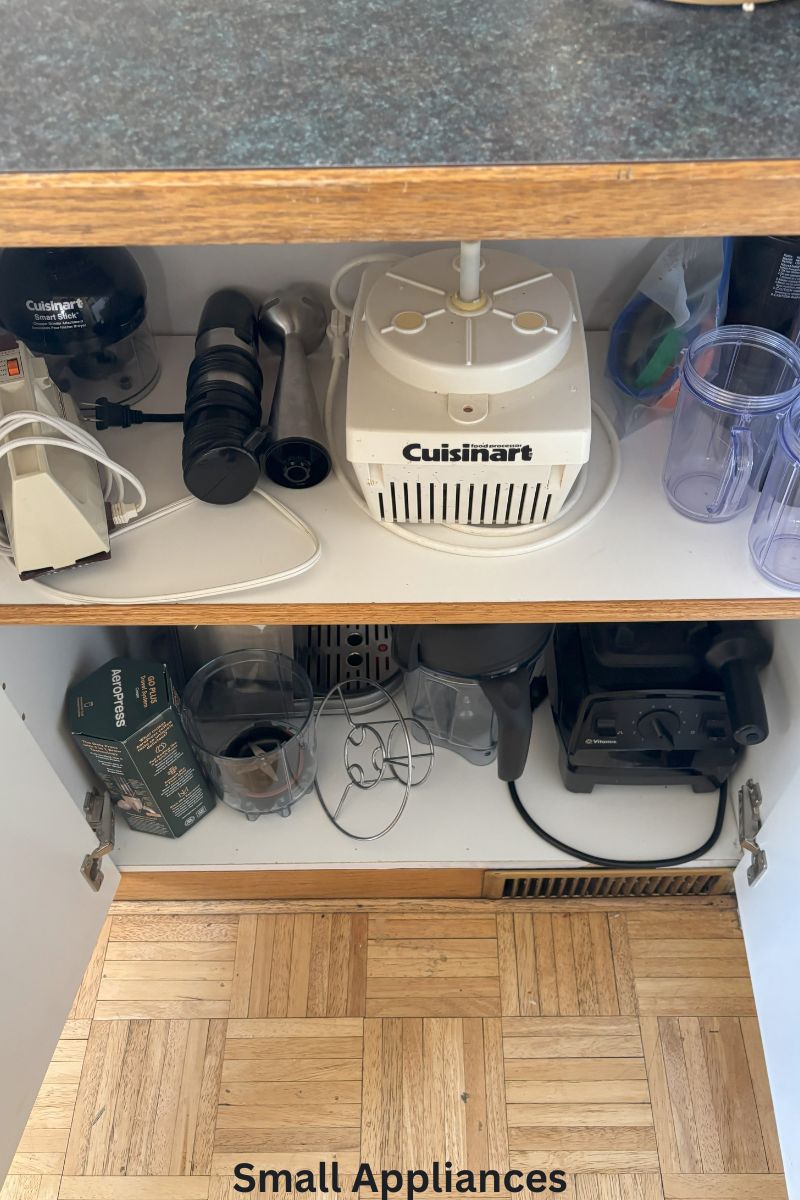 kitchen reorganization
