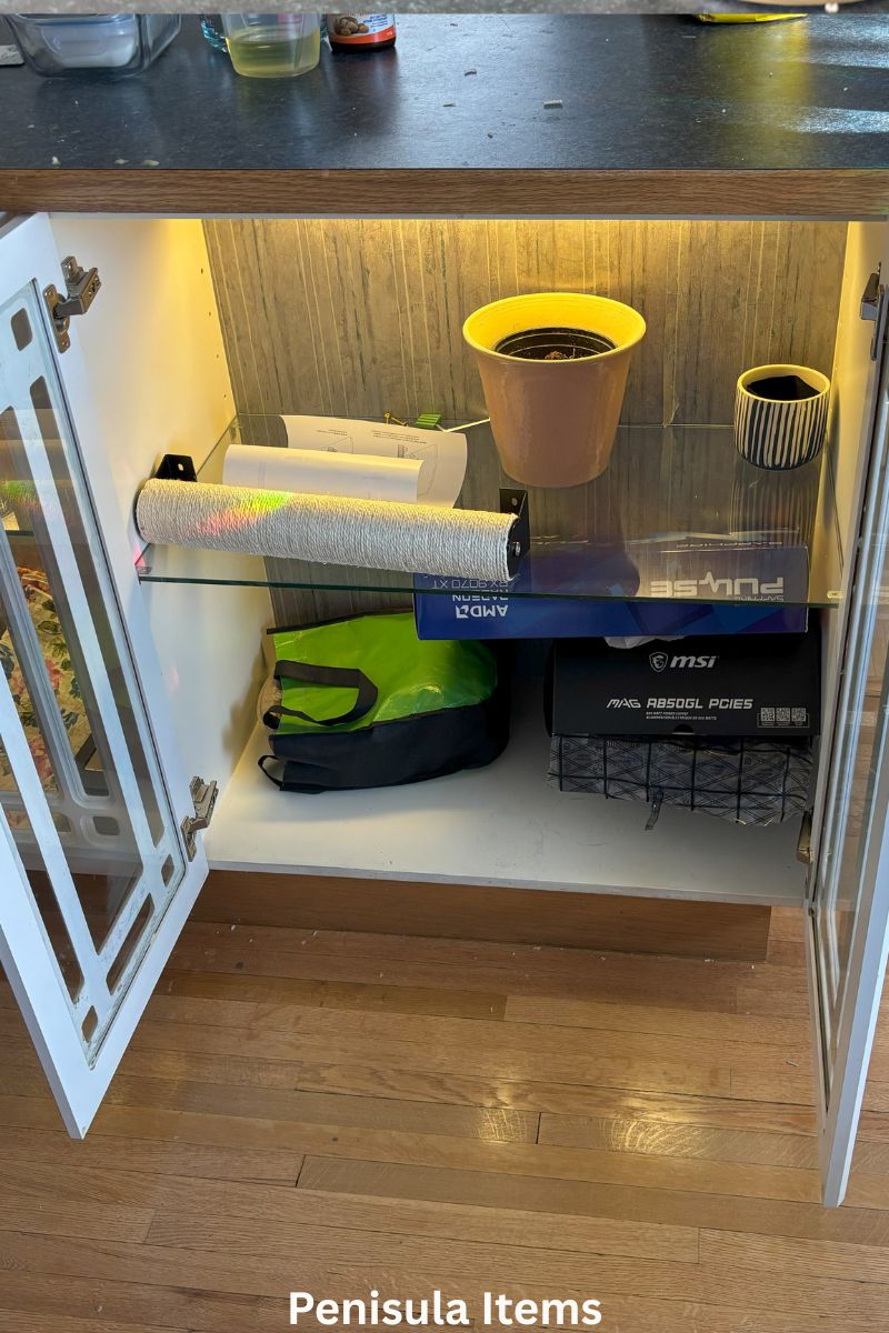 kitchen reorganization